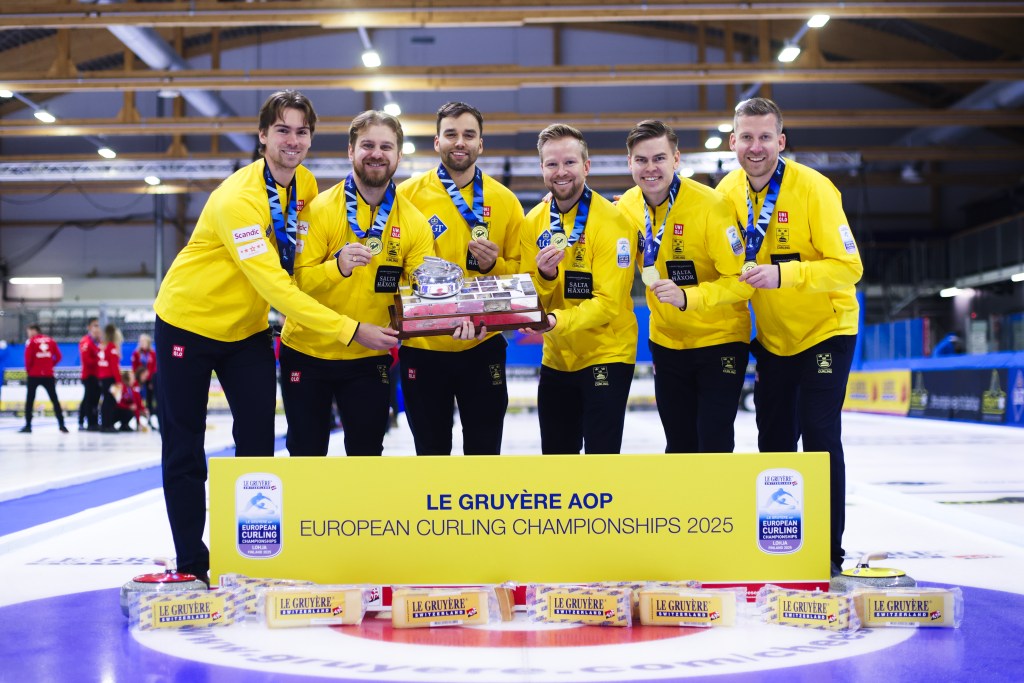 Team Sweden Clinches Gold at 2025 European Curling Championships