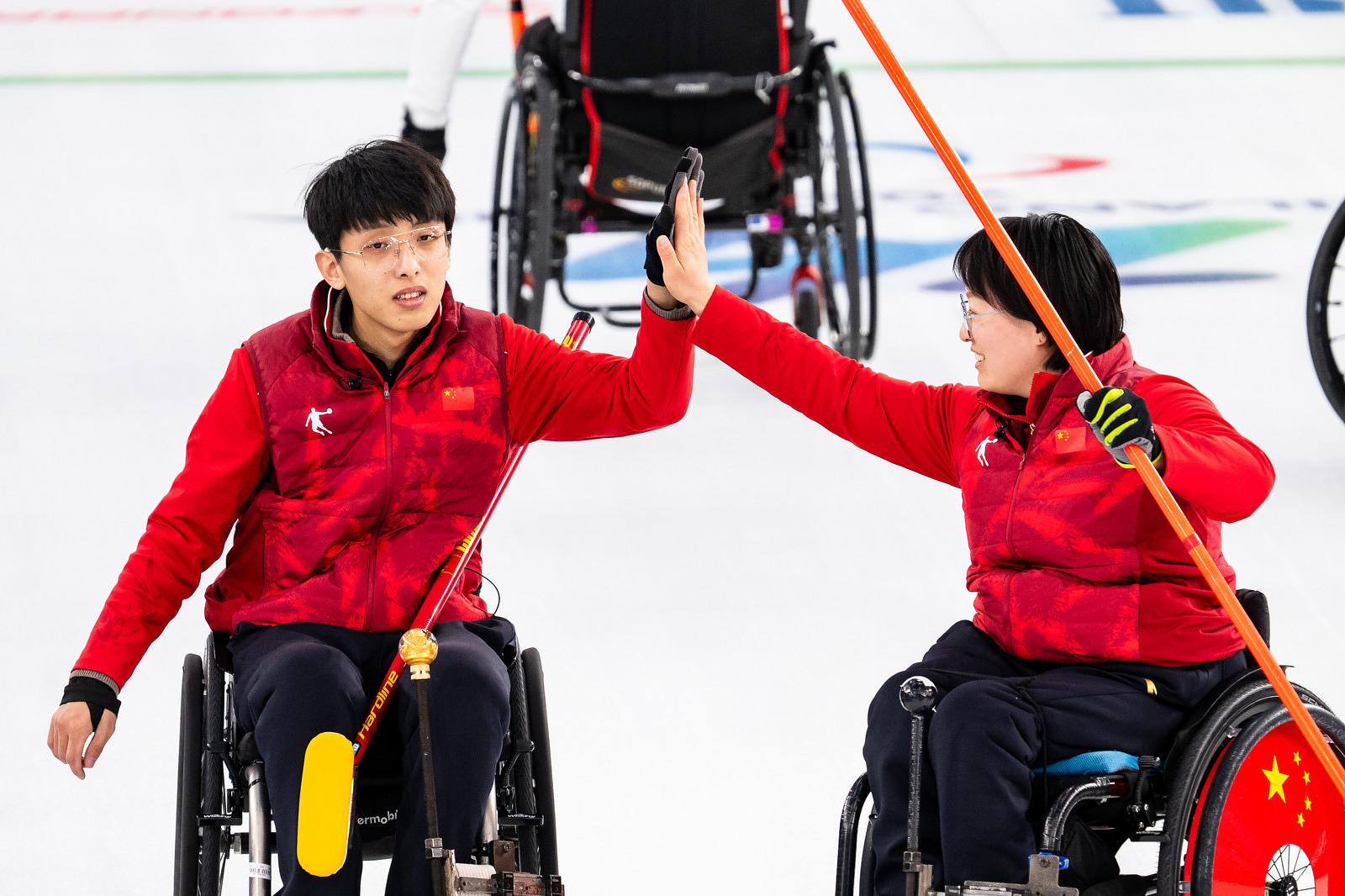 China Secures Spot in Wheelchair Mixed Doubles Semi-Finals